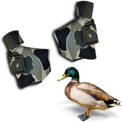 Chicken Shoes for Injured Feet - Protective Neoprene Footwear for Chicken, Open-Toe Design for Bumblefoot Relief, Made in USA - Standard, 3" Max. Inside Width, Navy - Image 11