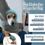 Nanaki dog calming hoodie demonstrating ear coverage for anxiety