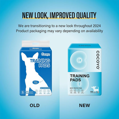 Leak proof polyethylene backing protection of COCOYO puppy potty training pads