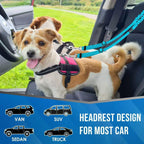 Adjustable nylon strap of SlowTon car seat belt for pets