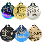 PetANTastic rust resistant personalized companion animal identification tag assortment