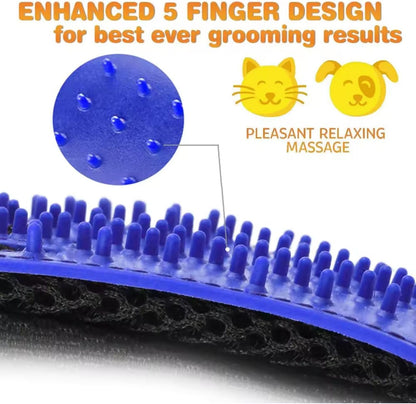 AALPET cat hair remover glove on hand