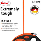 Flexi Xtreme dog leash 26 foot extra strong tape mechanism