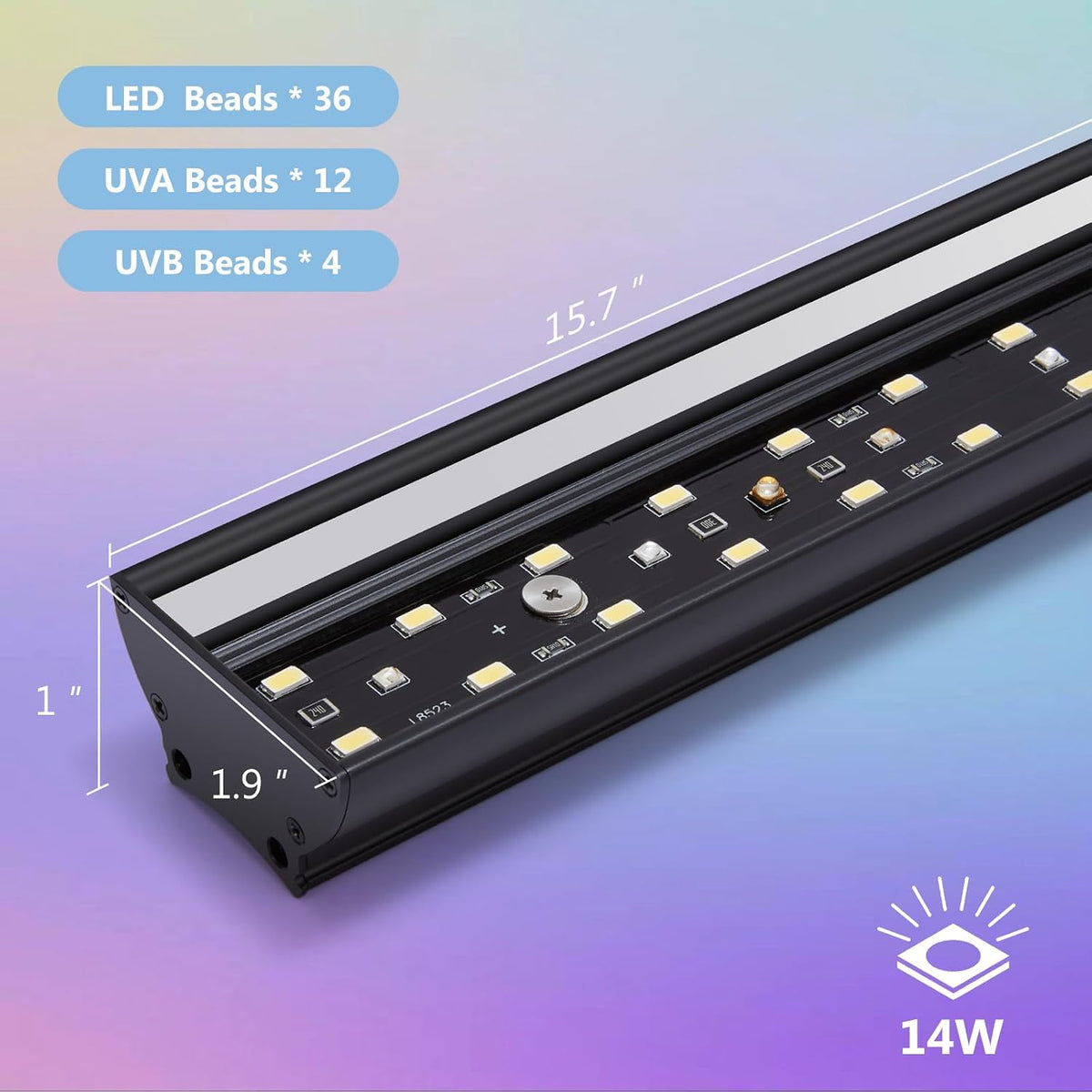 Reptitrip reptile light packaging and accessories