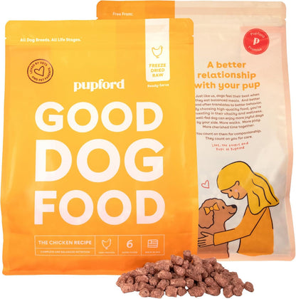 Pupford Good Dog Food, Freeze-Dried Raw, High-Protein, Superfood Ingredients, Vet-Approved, No Fillers or Artificial Additives (Beef Recipe, 25 oz) - Image 10