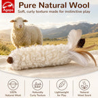 Agape kitten teaser toys with built-in bell and silvervine gall fruit