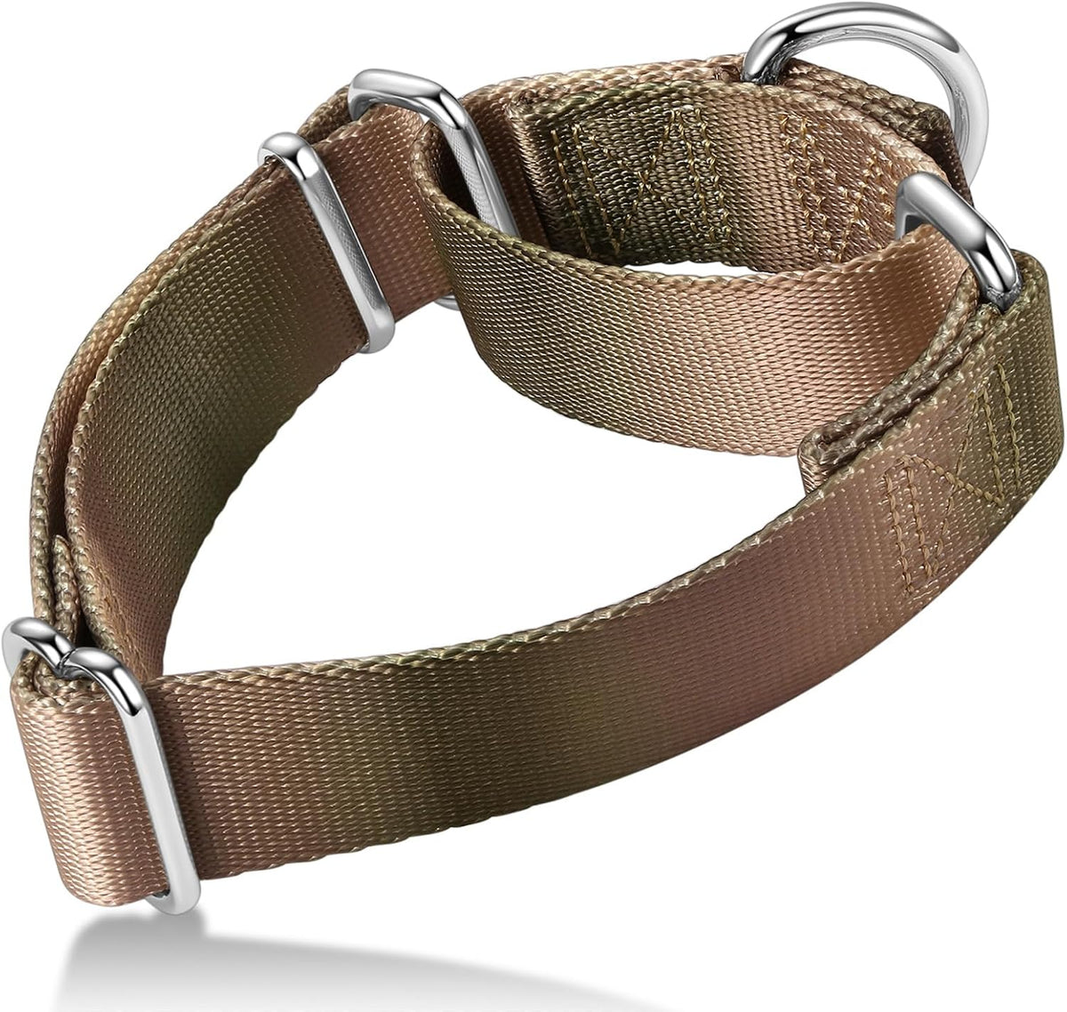 Martingale Dog Collar Colorful Gradient Fashionable - Anti-Escape Soft Durable Pets Collar for Walking Training Outdoor Daily Use -Medium, Purple Green - Image 9