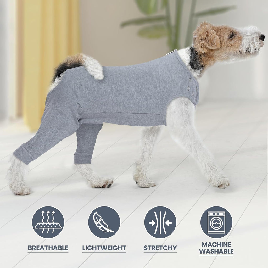 IDOMIK protective pet clothing 2XL size on a golden retriever