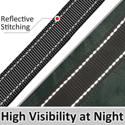 Demonstration of the two foot traffic handle used for close control in crowds.
