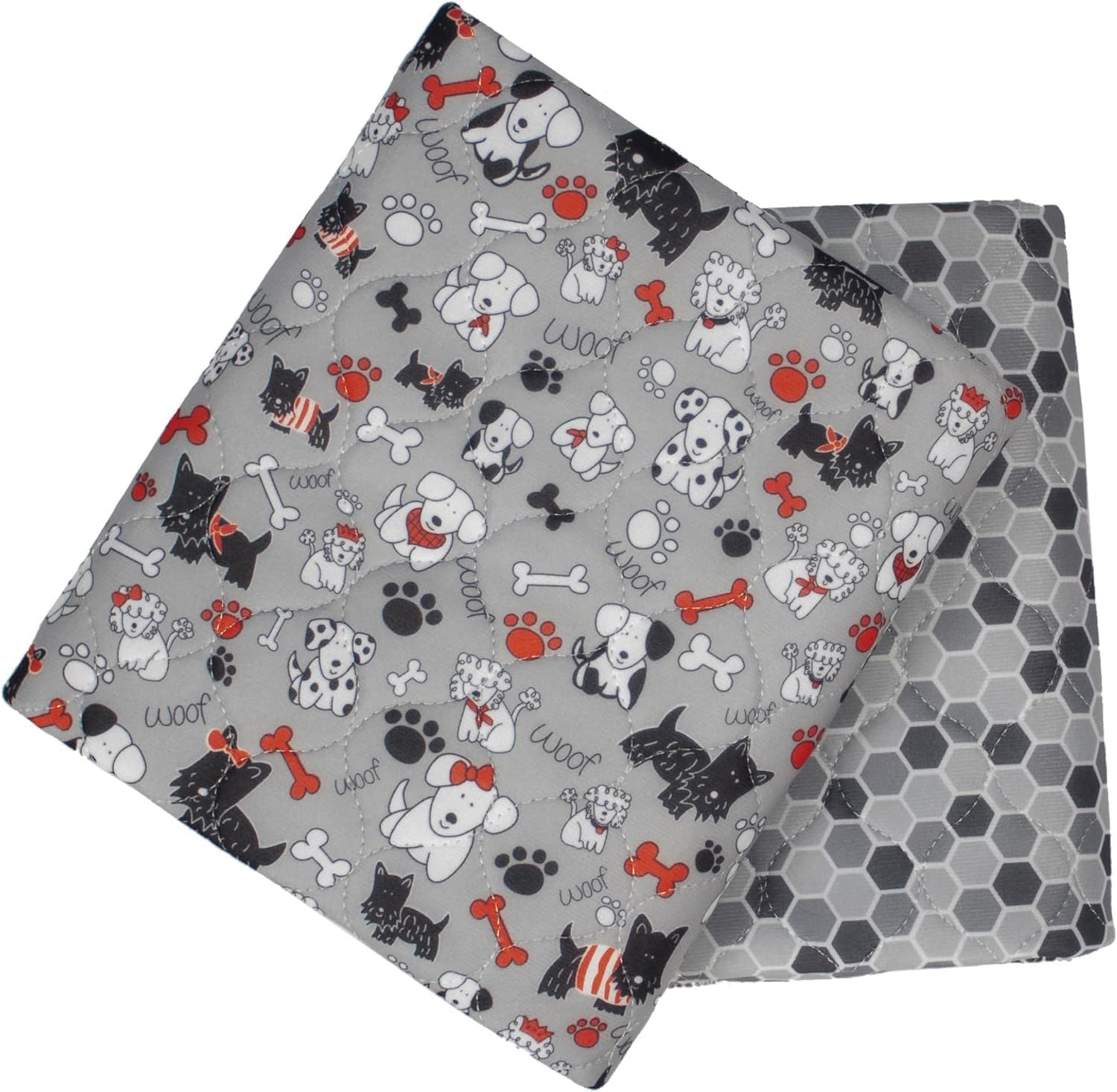 Caldwell's Pet Supply Co. 30x36 Potty Pads, Washable Pee Pads for Dogs, Reusable Pee Pad for Dogs, Puppy Potty Mat, Whelping Rug, Reusable Puppy Mat, Waterproof Rug for Dog, for Medium Dog (Set of 2) - Image 12