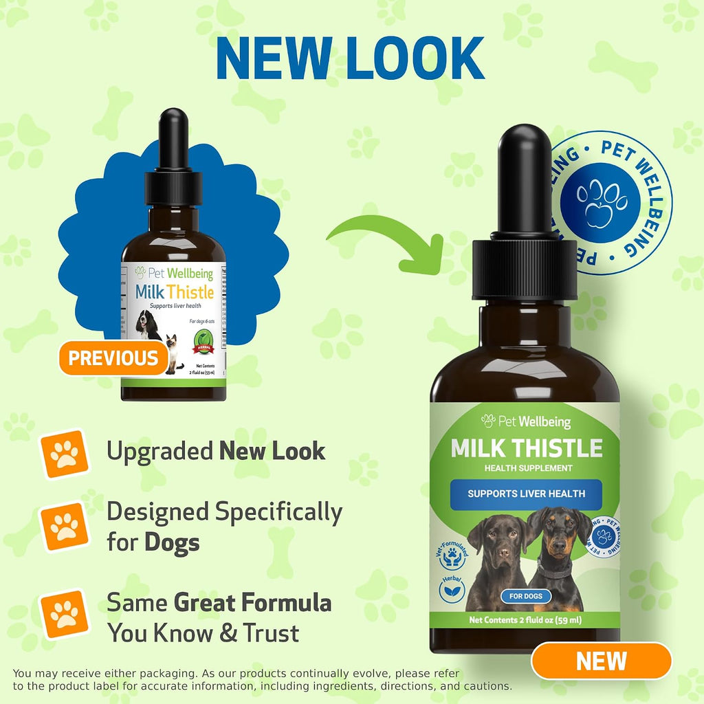 Pet Wellbeing Milk Thistle for Dogs - Organic Milk Thistle, Supports Healthy Liver Function & Detoxification - NASC Certified & Vet-Formulated - 2 oz Liquid - Image 9
