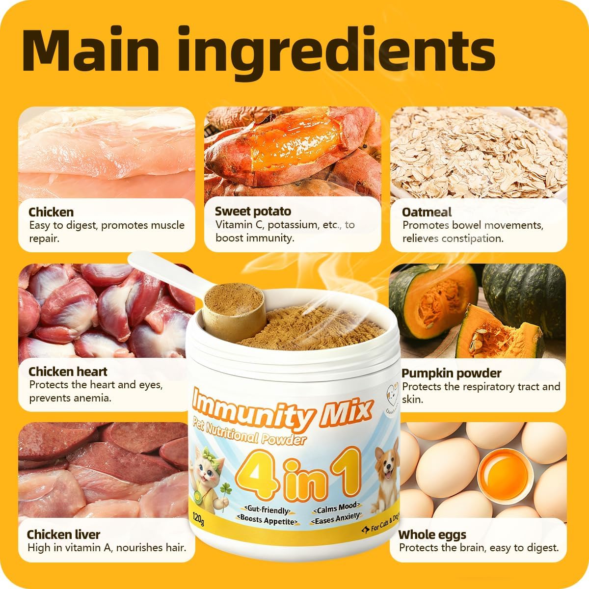 Cassiel Pet immunity mix box packaging details