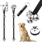 Kabuda 2 pack dog doorbell set with adjustable nylon straps