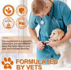 Turmeric for Dogs, 180 Turmeric Curcumin Tablets Supports Heart, Immune System Booster, Hip & Joint Support, Dog Pain Relief, Pet Supplement Treats for All Breeds Dogs & Ages - 180 Tablets / 5.1 OZ - Image 9