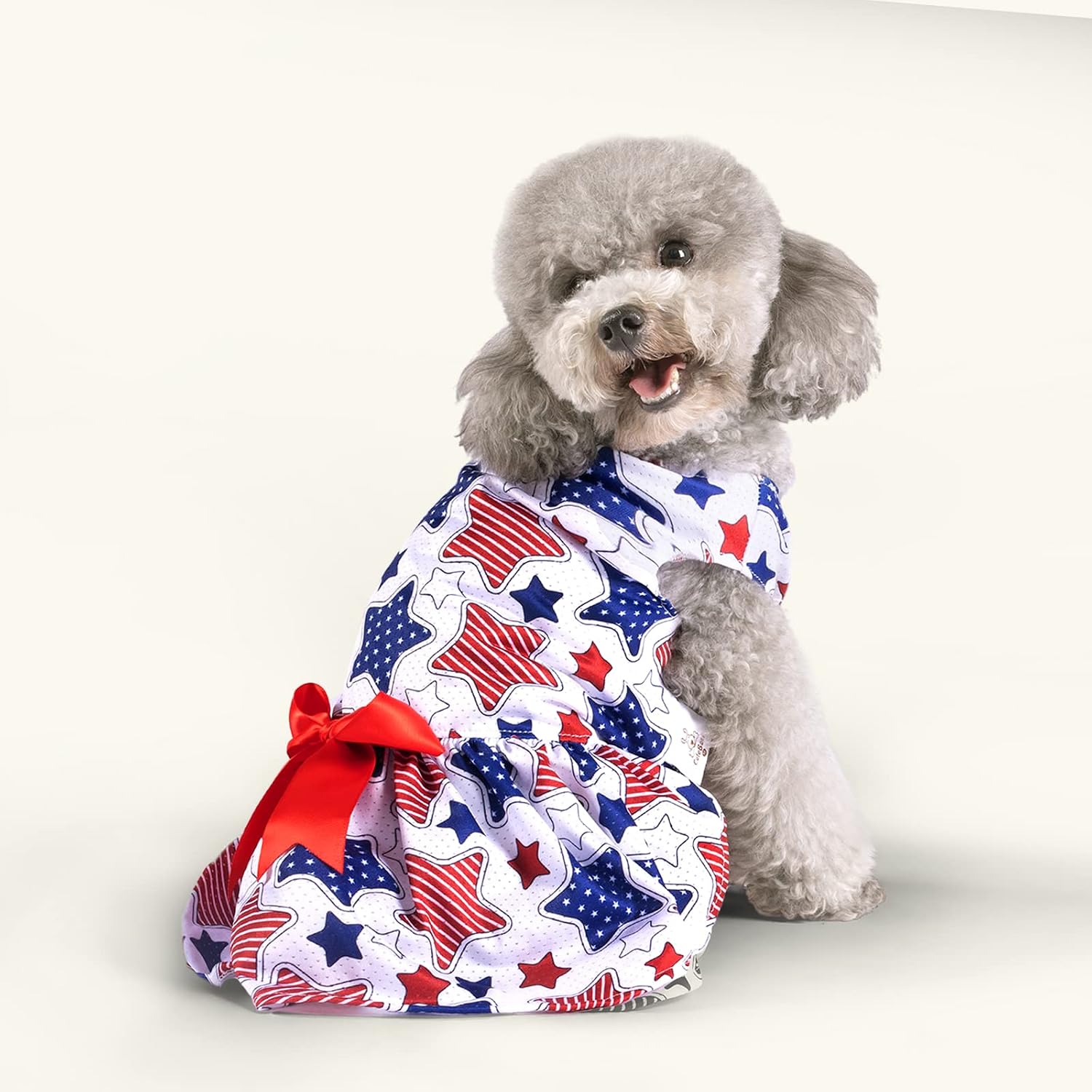 CuteBone girl cat clothes star pattern fashion outfit overview
