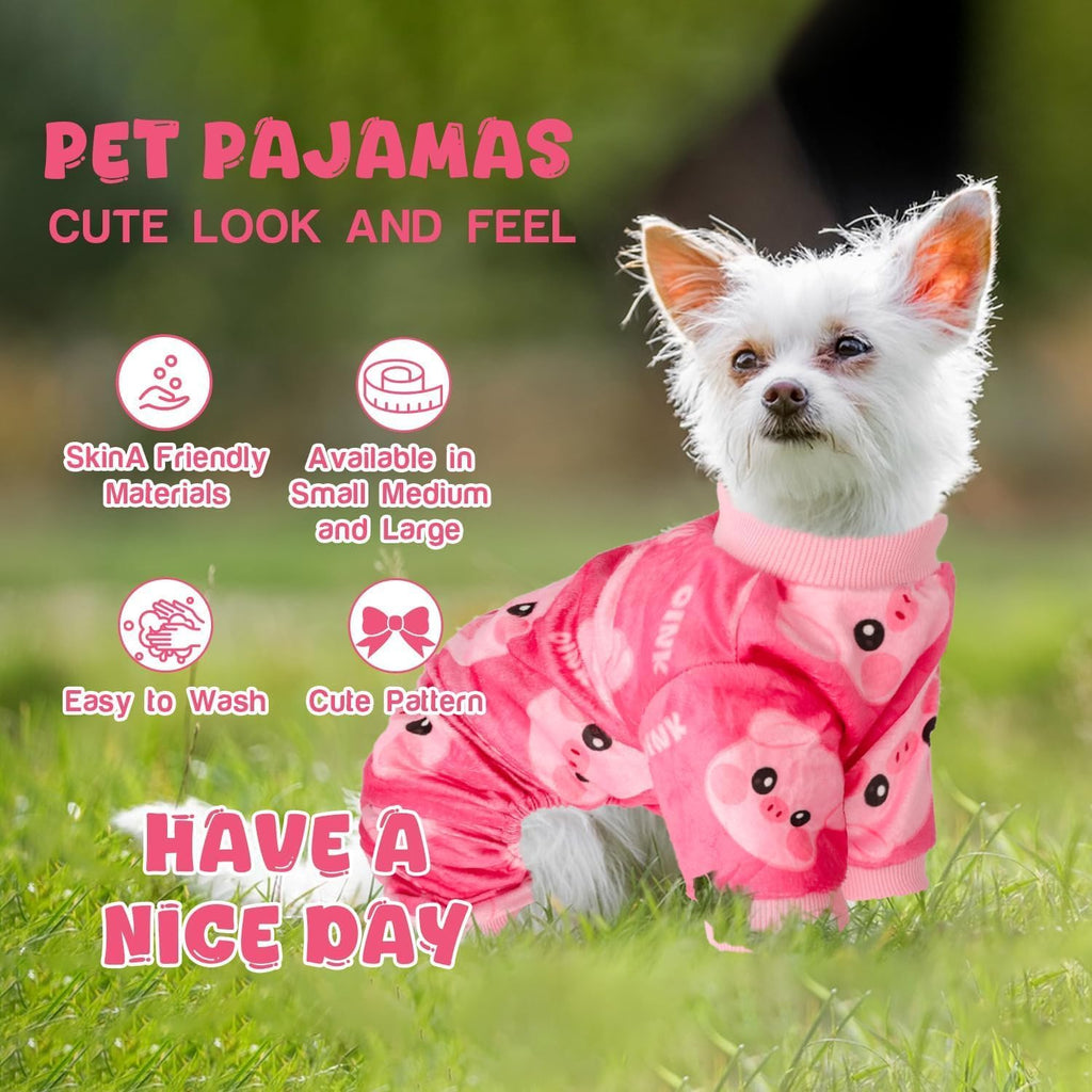 BAOBICUTE stretchy dog onesie overhead view flexible elastic puppy outfit