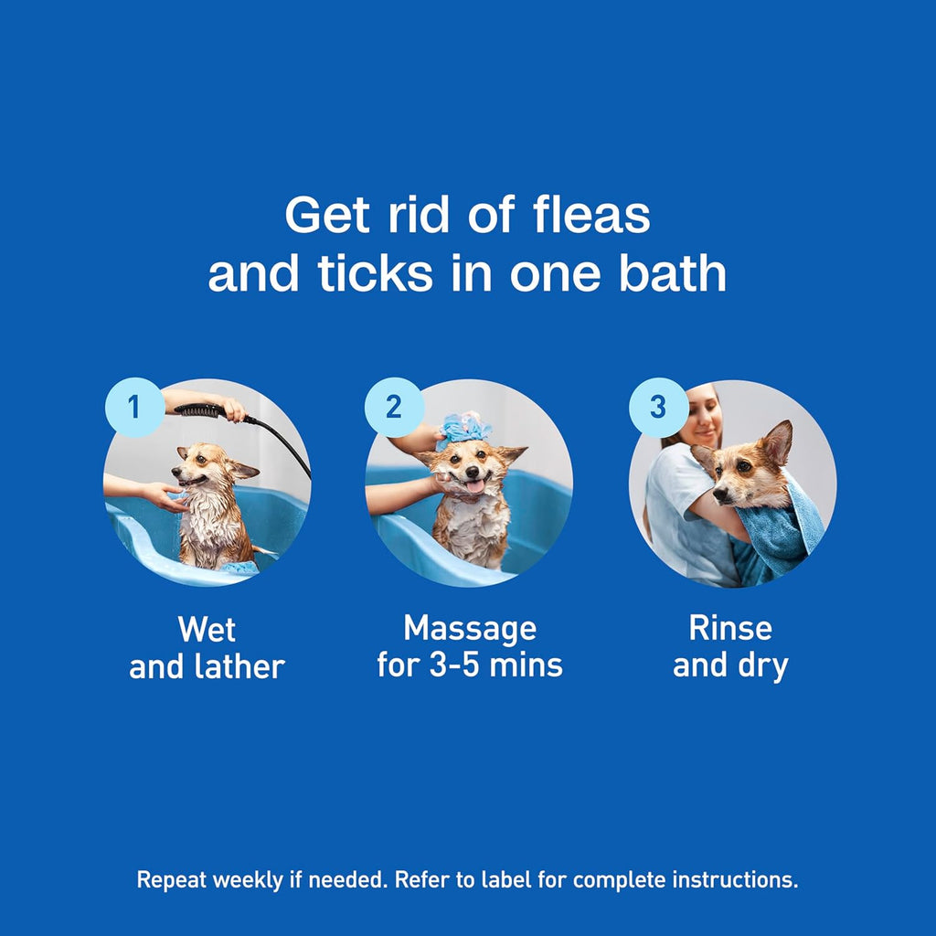 ADAMS Plus Flea and Tick Shampoo with Precor for Dogs, Cats, Puppies & Kittens, Treats Infestations, Kills Ticks, Flea Eggs & Lice, Cleans and Conditions Coat, 12 oz - Image 9
