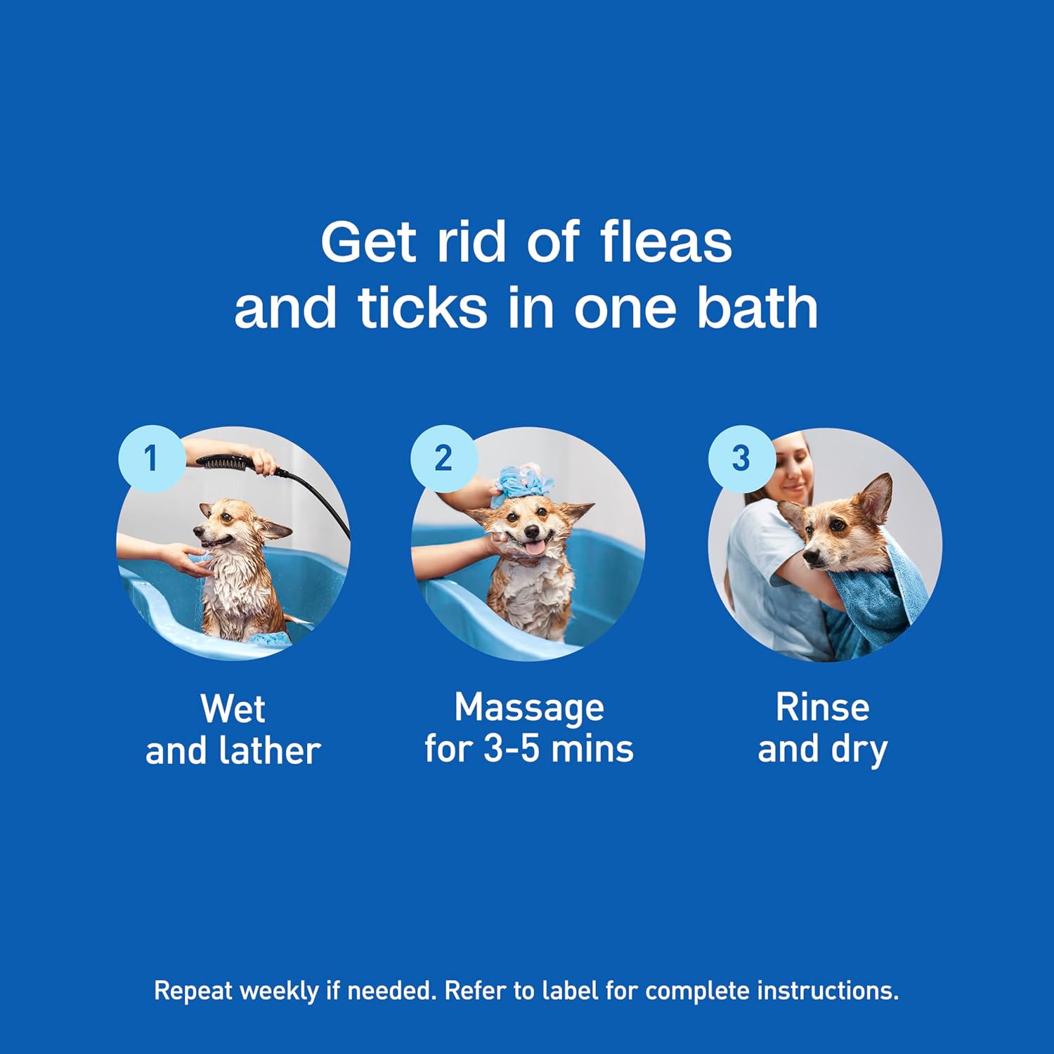 ADAMS Plus Flea and Tick Shampoo with Precor for Dogs, Cats, Puppies & Kittens, Treats Infestations, Kills Ticks, Flea Eggs & Lice, Cleans and Conditions Coat, 12 oz - Image 9