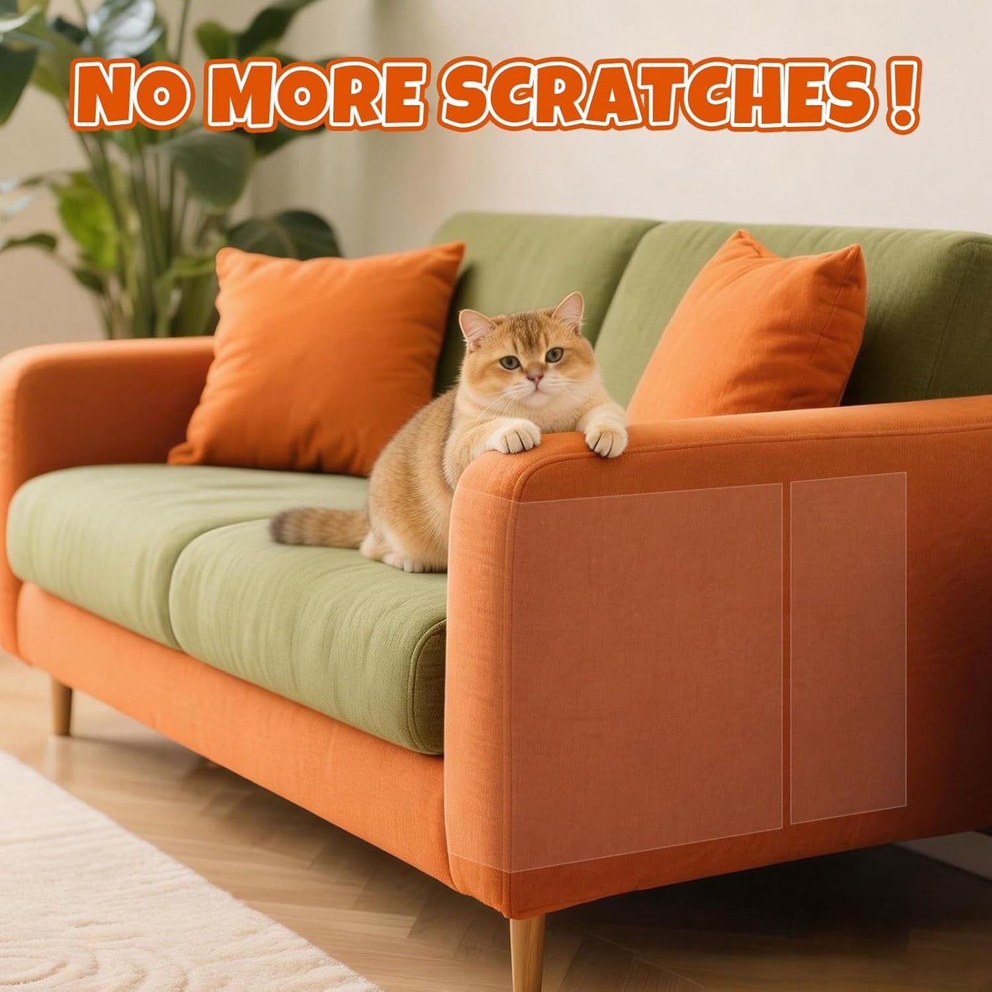 Different sizes of TiddieBair scratch resistant sheets