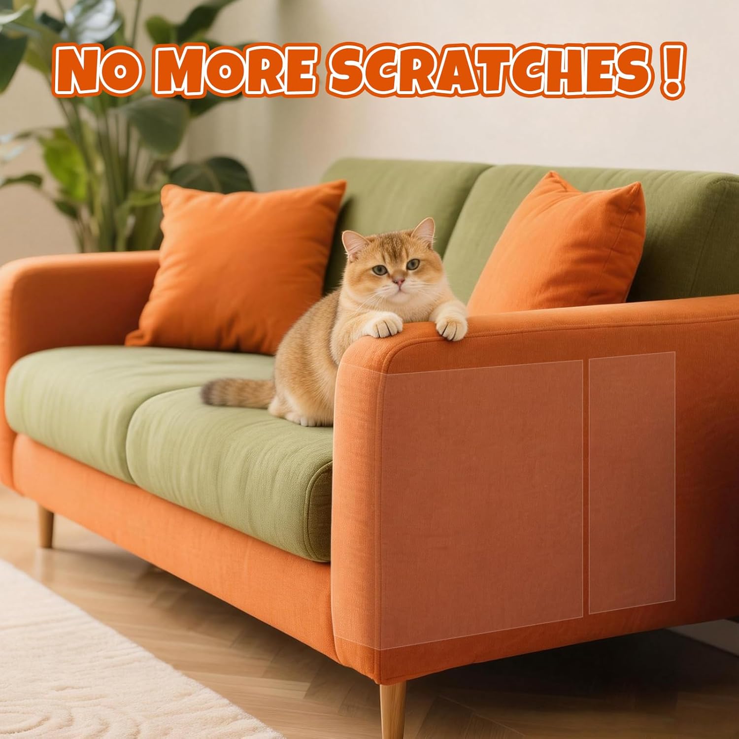 Different sizes of TiddieBair scratch resistant sheets