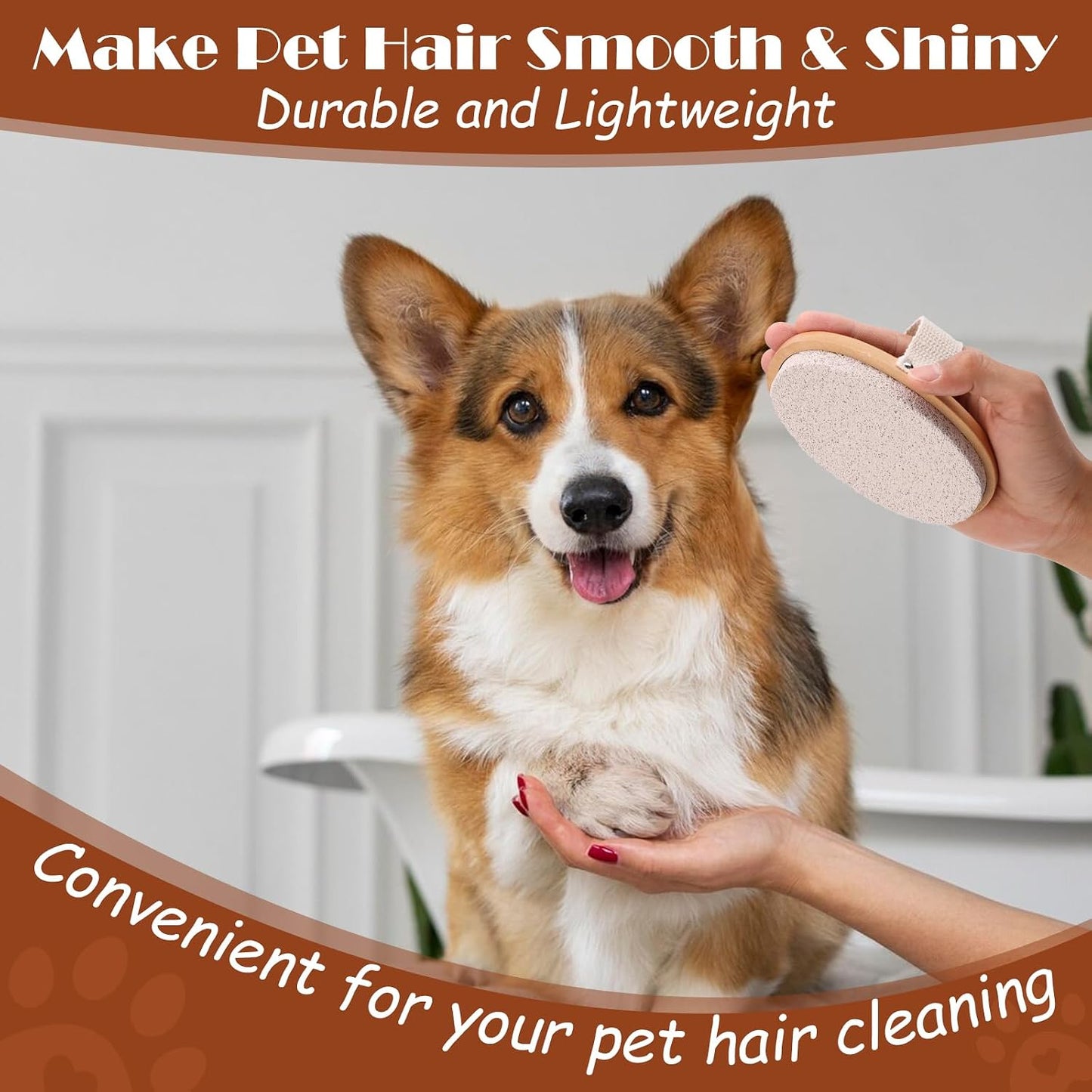 Smaodsgn shedding stone for short hair dog grooming