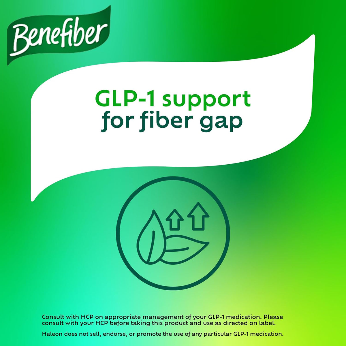 Benefiber Prebiotic Fiber Supplement Powder package top cap view