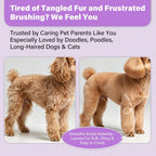 Oivolii pet detangling spray for dogs and cats lavender scent 120ml bottle