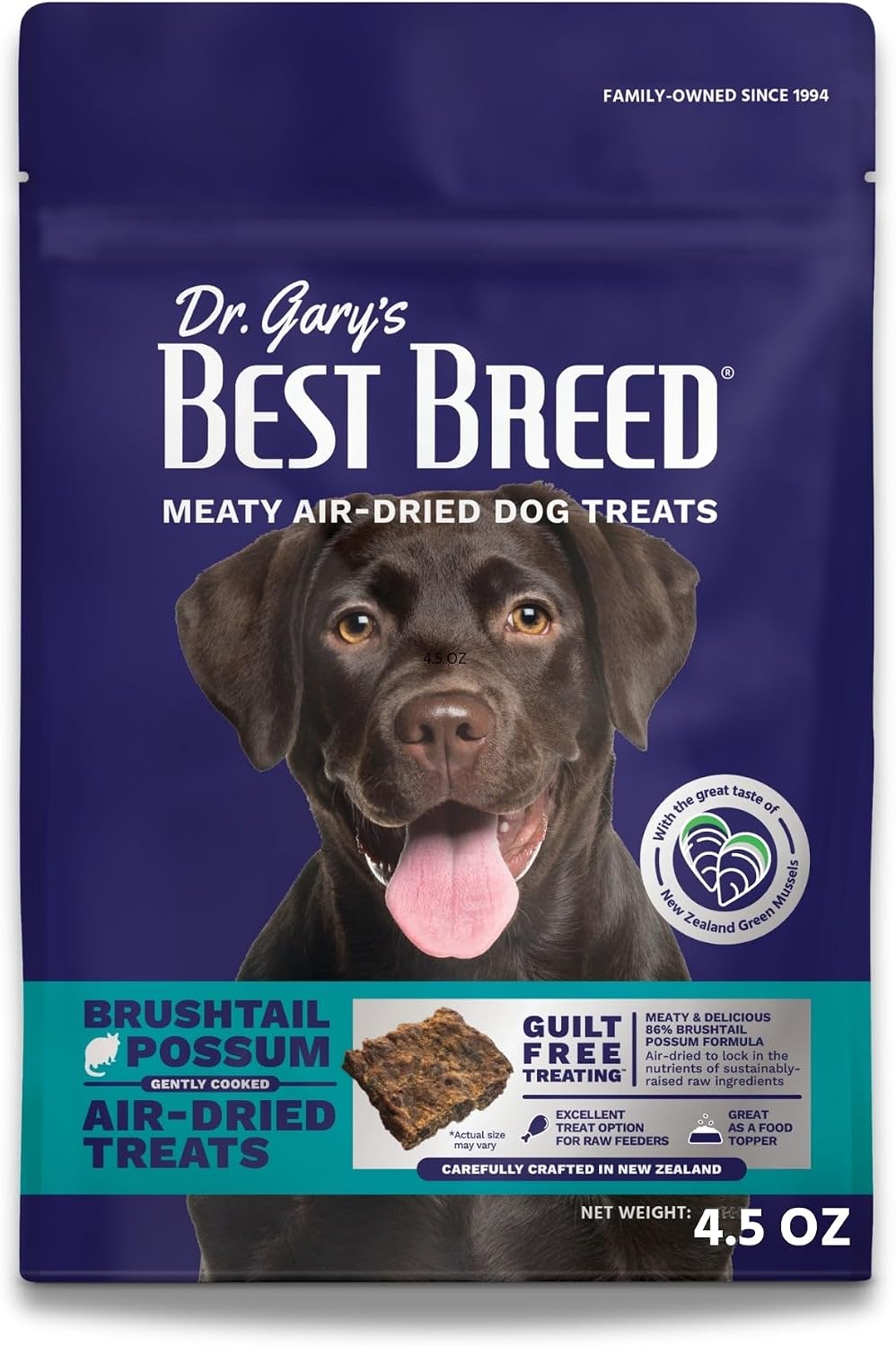 Dr. Gary's Best Breed Air-Dried Dog Treats & Food Topper - Grass-Fed New Zealand Beef, Single Protein for Sensitive Dogs, Grain-Free (12 oz) - Image 13