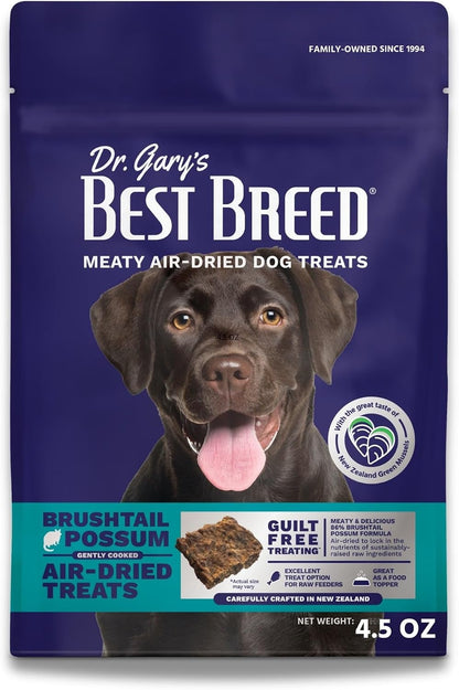 Dr. Gary's Best Breed Air-Dried Dog Treats & Food Topper - Grass-Fed New Zealand Beef, Single Protein for Sensitive Dogs, Grain-Free (12 oz) - Image 13