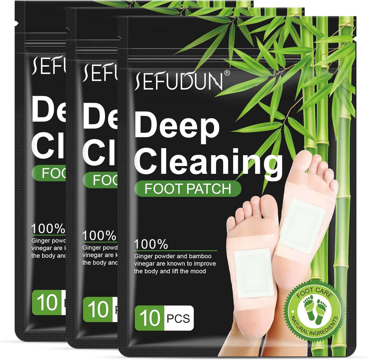 Lumi Outdoors Natural Shoe Deodorizer Spray and Foot Powder Bundle front view odor eliminator