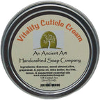 Zmoi Ancient Art Soap Vitality Cuticle Cream 1 fluid ounce tin front view