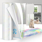 JINVOGREEN Cat Scratch Furniture Protector, 196.8" x 11.8" Couch Protector from Cat Claws, Thickened Transparent Self-Adhesive Furniture Protectors for Couch Protection from Cat Scratching - Image 11