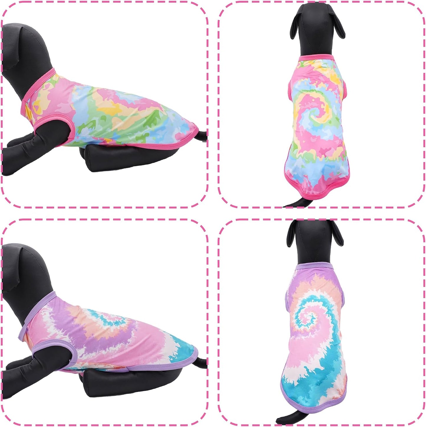 Detail of lightweight stretchable fabric on JpGdn pet vest
