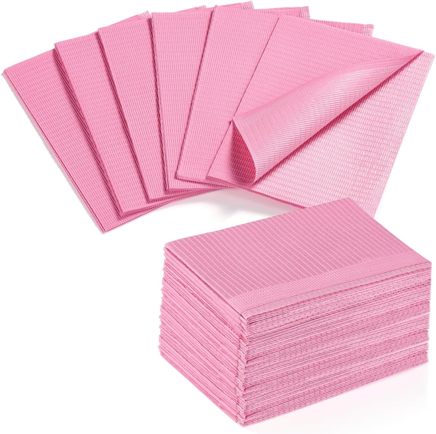 Makartt Disposable Nail Mats front view of pink package