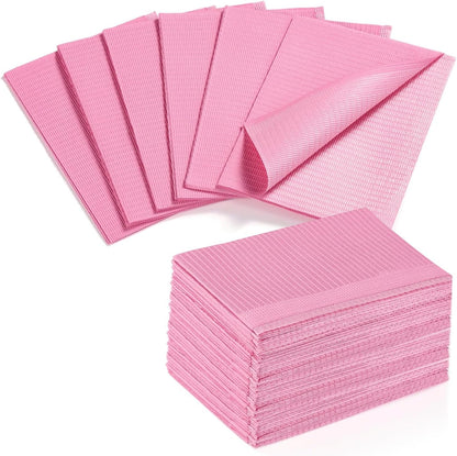 Makartt Disposable Nail Mats front view of pink package