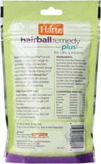 Hartz Cat Hairball Supplement Pouch Back View