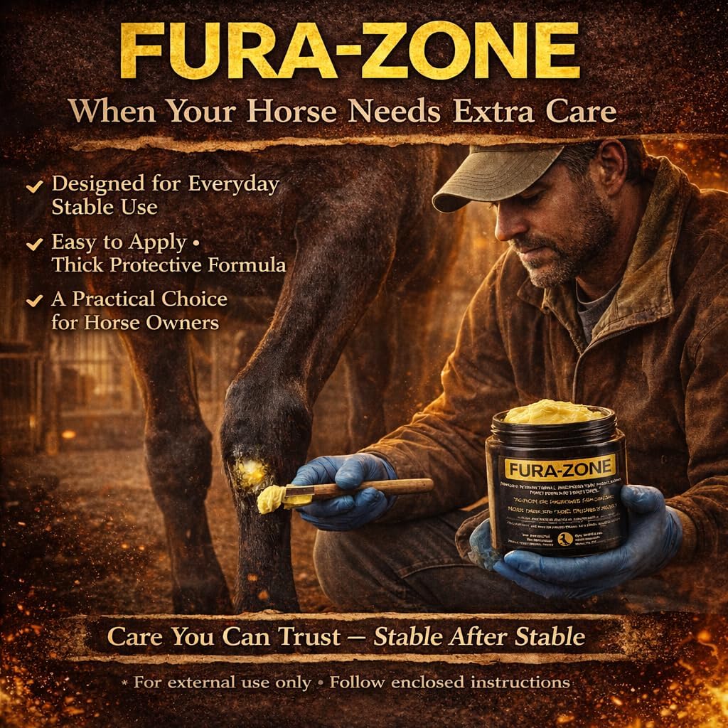 Label details of Luckyond equine antibacterial dressing