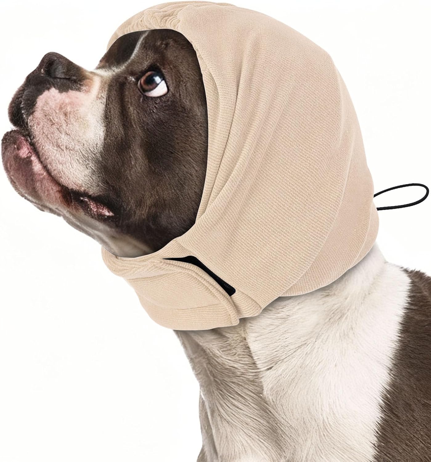 KOESON Dog Calming Hoodie, Soft & Adjustable No Shake Ear Wrap for Dogs Hematoma, Noise Protection Dog Head Muffs, Anxiety Relief Ear Cover for Dogs for Fireworks, Separation, Drying, Thunder - Image 10