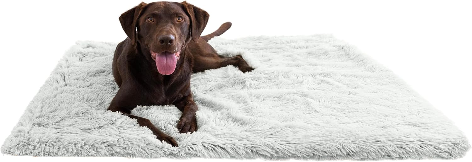Best Friends by Sheri Calming Shag Dog Blanket - Ultra Soft Faux Fur Pet Throw, Anxiety-Relief, Lightweight Warm Bed Cover for Dogs and Cats, Machine Washable, Taupe, 30" x 40" - Image 14