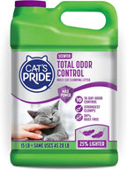 Cat's Pride Max Power: Total Odor Control - Up to 10 Days of Powerful Odor Control - Strong Clumping - Hypoallergenic - 99% Dust Free - Multi-Cat Litter, Unscented, 15 Pounds - Image 12
