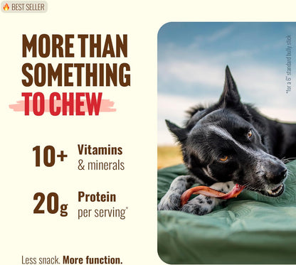 Natural Farm five to six inch beef pizzle chews for small dogs