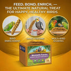 Nutritious pesticide-free bird treat packaging