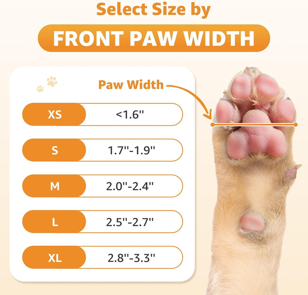 Side view of Roilpet non-slip dog socks for paw health