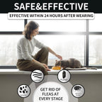 Vicsom waterproof flea collar for cats detail
