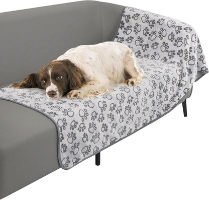 Stuffed(R) Premium Soft Dog Blanket Washable, 40"x32" Cat Blanket for Indoor Cats Large Medium Small Dog Puppy Essentials (Grey) - Image 11