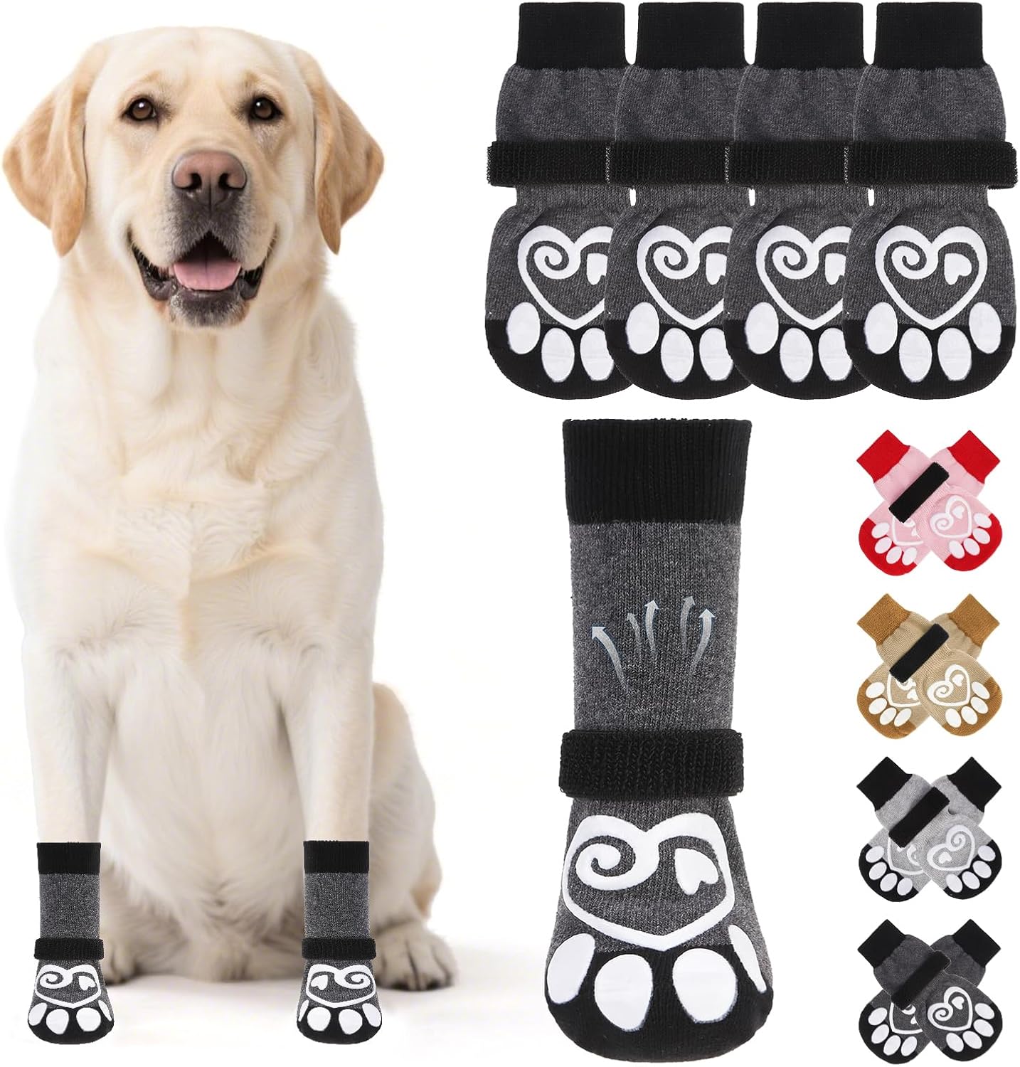 Kooltail dog socks paw protector front view