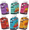 Lil Hala Foods baby meat pouches front view variety pack