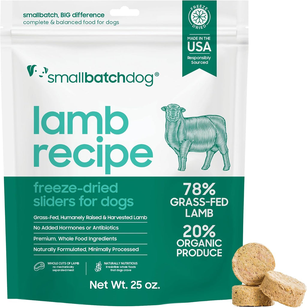 Smallbatch Pets Freeze Dried Raw Dog Food, Beef Recipe, 25 oz, Organic High Protein Dog Food, Grain Free, Made in the USA, Humanely Raised Grass-Fed Beef, Single Protein, Picky Eaters, Hydrate & Serve - Image 12