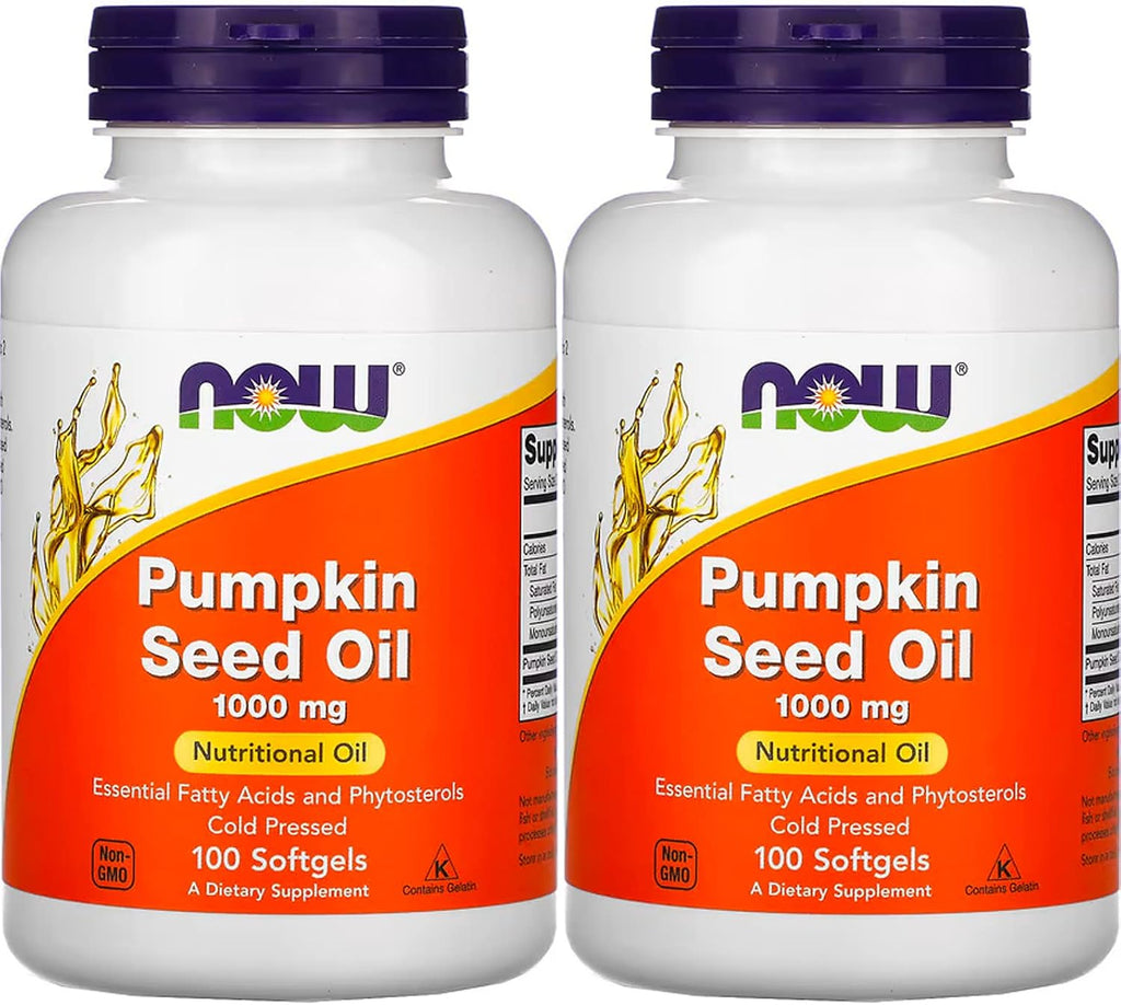NOW Supplements, Pumpkin Seed Oil 1000 mg, Cold Pressed, 200 Softgels - Image 10