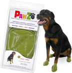 PawZ Rubber Dog Boots for Small Paws - All-Weather Waterproof Dog Shoes, Anti-Slip Traction for Rain, Snow, Mud & Hot Pavement - Pull-On Dog Booties, Black - Small (2"-2.5") - Pack of 12 - Image 13